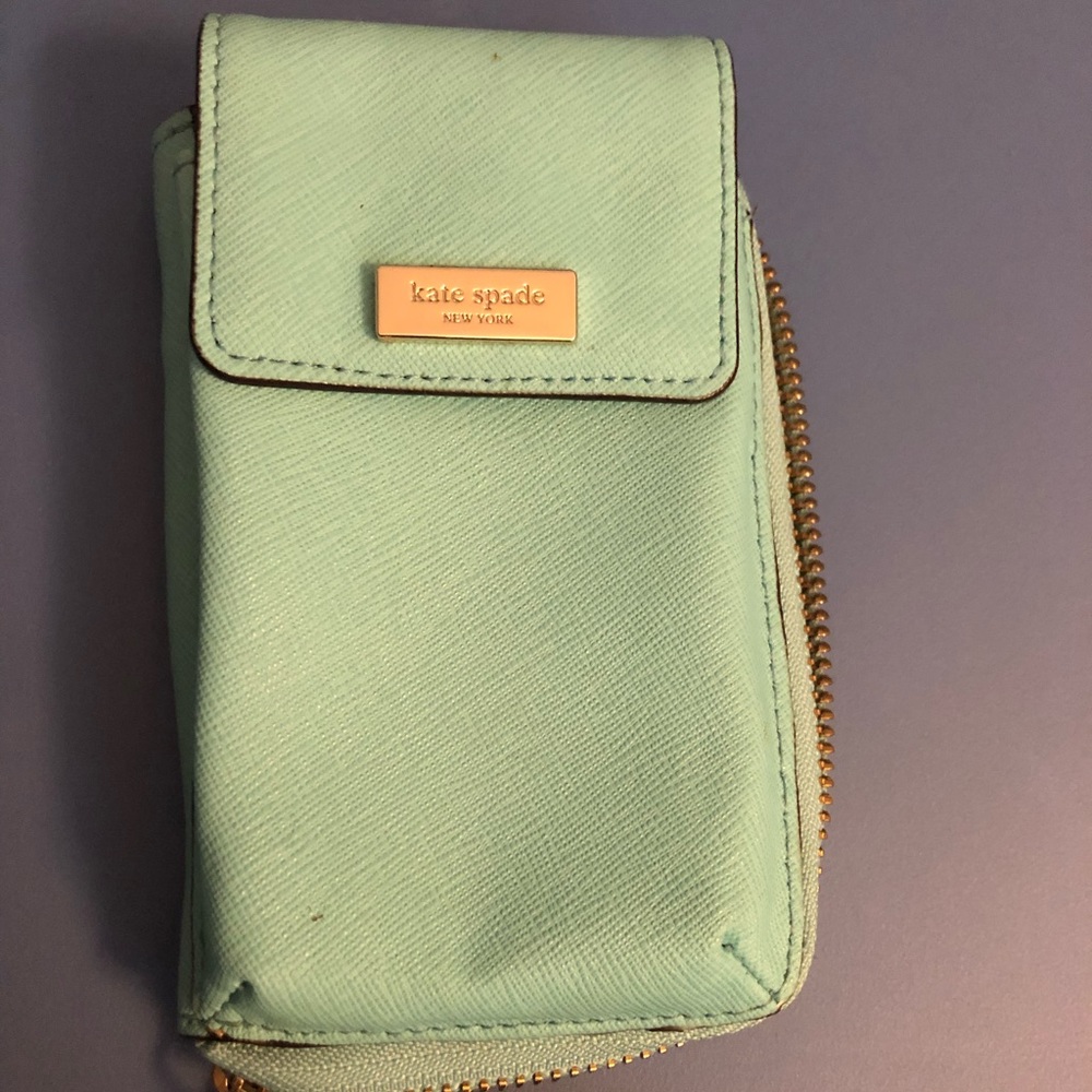 Kate Spade turquoise wallet